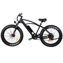 Moped Snow Beach Mountain Ebike with Half Twist Throttle & Pedal Assist and Fat Tyre